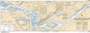 thumbnail for chart Carcajou Ridge to/à Hardie Island Kilometre 980 / Kilometre 1040