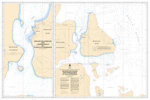 thumbnail for chart Broughton Island and Approaches/et les Approches