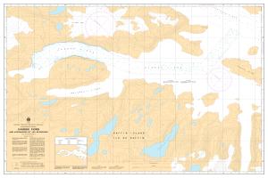 thumbnail for chart Kangok Fiord and Approaches/et les Approches