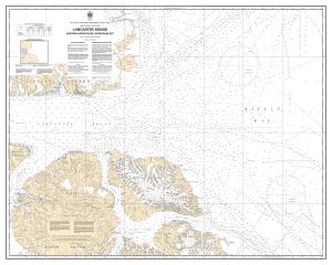 thumbnail for chart Lancaster Sound, Eastern Approaches/Approches Est