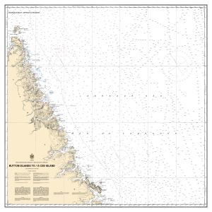 thumbnail for chart Button Islands to / à Cod Island