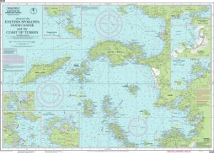 thumbnail for chart Eastern Sporades, Dodecanese and the Coast of Turkey