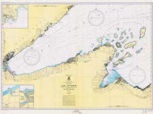 thumbnail for chart MI,1950,W. End LK Superior, Apostle Islands