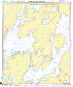 thumbnail for chart Samnanger-, Bjørna- og Ytre Hardangerfjorden