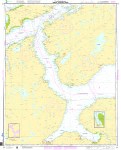 thumbnail for chart Trondheimsfjorden, Agdenes - Thamshamn - Buvika