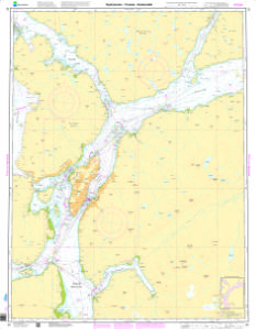 thumbnail for chart Rystraumen - Tromsø -  Grøtsundet