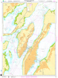 thumbnail for chart Tromsøysundet - Sandnessundet med Tromsø havn