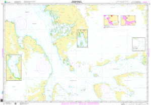 thumbnail for chart Hinlopenstretet N. Fosterøyane - Nordporten