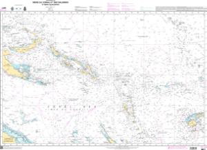 thumbnail for chart Mers du Corail et des Salomon et mers adjacentes