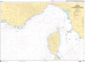 thumbnail for chart De Marseille à lîle dElbe (Isola dElba) et aux Bouches de Bonifacio