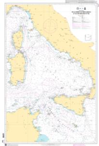 thumbnail for chart De la Corse à la Sicile (Sicilia) et au Cap Bon (Ras at Tib)