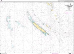 thumbnail for chart Des Récifs Bampton à lîle Hunter - Nouvelle-Calédonie - Vanuatu