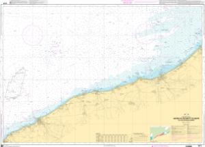 thumbnail for chart Abords de Fécamp et de Dieppe - Du Cap dAntifer à Dieppe