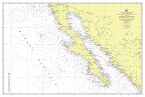 thumbnail for chart ENSENADA A MAZATLÁN, INCLUYENDO EL GOLFO DE CALIFORNIA